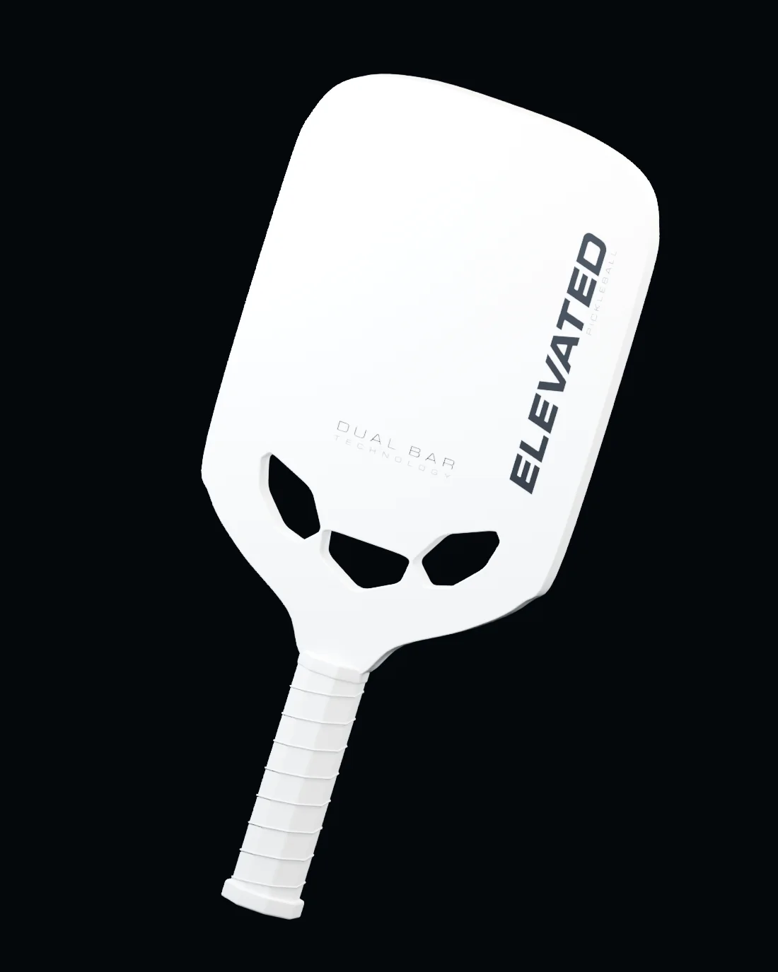 White paddle — reverse