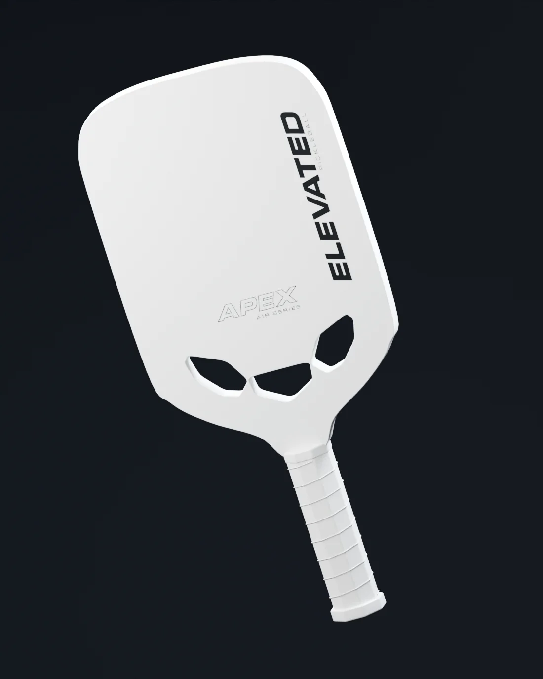White APEX paddle studio view